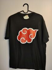Akatsuki wolke naruto rot pain sasuke Anime Herren Baumwolle T-Shirt L  Schwarz