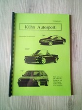 Kühn Autosport Motorsport Tuning Katalog Autozubehör ca. 1994