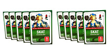 10x 32 Blatt SKAT Karten