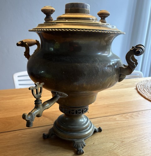 Alter antiker samowar messing - antiker,