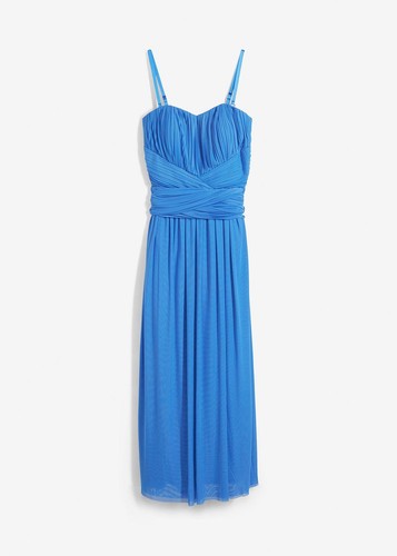 Maxikleid aus mesh mit - maxikleid,