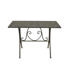 Gartentisch 120 Lily Metalltisch Terrassentisch HTI-Living