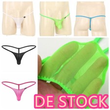 DE^Herren Mesh G-String Tanga