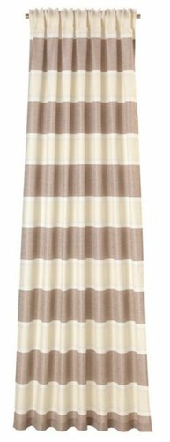 Vorhang querstreifen beige - vorhang,