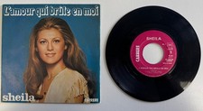 SHEILA L'Amour Qui Burle In Me, La Car Disc 45T 7" Vinyl / V08B
