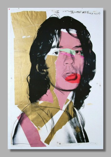Andy warhol mick jagger - warhol, «mick