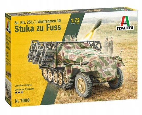 Italeri 7080 72 sd kfz - 7080, sd.kfz