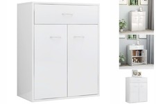 Sideboard Hochglanz-Weiß 60 X 30 X 75 Cm Spanplatte B-Ware