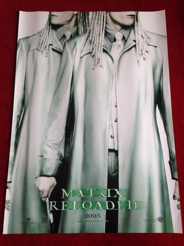 Matrix reloaded kinoplakat - matrix,