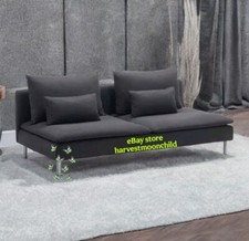 SALE! Ikea Soderhamn Schlafsofa Bezug, Samsta dunkelgrau 302.244.66