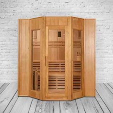 Harvia Finnische Sauna Alaska III Saunen Saunakabine Ofen Tannenholz ANGEBOT
