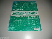 Werkstatthandbuch Reparaturanleitung Suzuki Swift AA SA 413 Stand 11/1984