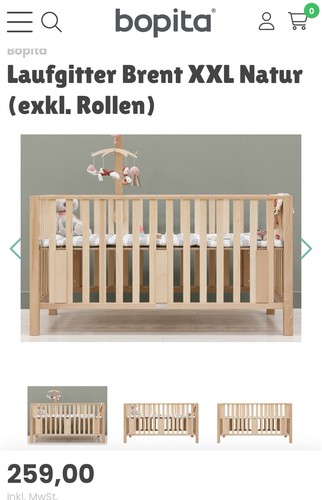 Xxl bett laufstall - laufstall, für
