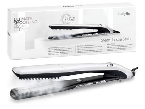 Babyliss steam lustre styler - lustre,
