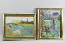 2 Bilder  Elizabeth POHLENZ-MOSTAR (1904-1986) zugeschr. Pastellkreide Konvolut