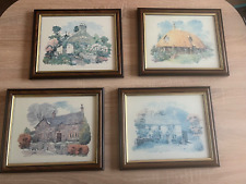 Bilder 4 Jahreszeiten, Landhaus, gebraucht und in gutem Zustand (4 Bilder)