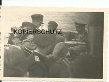U-BOOT-KRIEG ORIGINALFOTO U 181 DANZIGER BUCHT DELEGATION AUS POSEN KDT W. LÜTH
