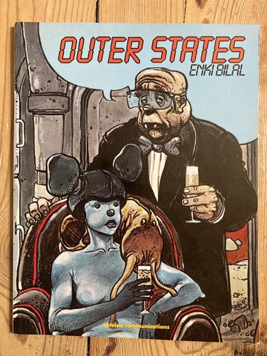 Enki bilal outer states 1990 - enki,
