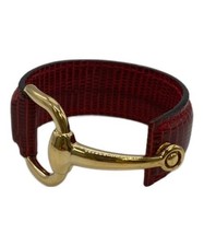 GUCCI Horsebit Lederarmband