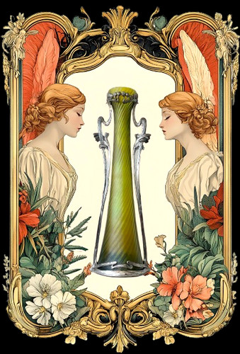 Art nouveau pallme - pallme, &
