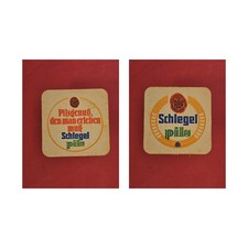 Schlegel rote Schrift Brauerei