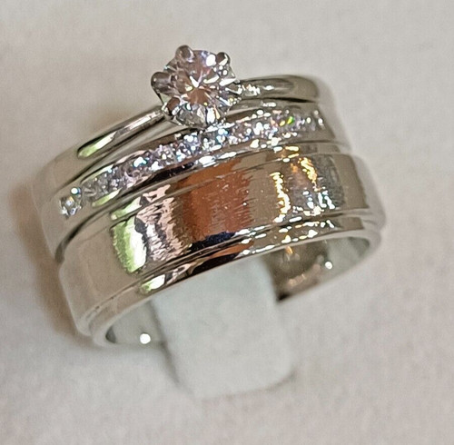 Moissanite trio set - 1,5,