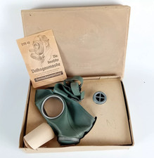 2. Weltkrieg / Deutsche Volksgasmaske im unbenutzten  Zustand! - Modell VM 40