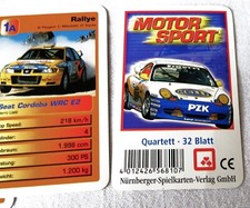 Kartenspiel - Quartett - Motor