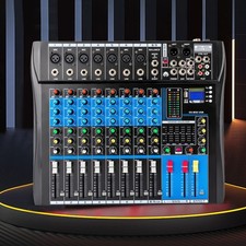 8 Kanal Audio Mixer Bluetooth