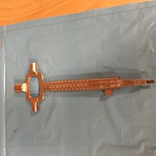 Bauschlüssel Neubautenschlüssel Architektenschlüssel Steckschlüssel Dorn Metall