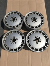 Satz Alufelge Gullideckel 7x15 Sportline ET41 Mercedes W124 1244010902 original 