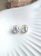 Elegant Kristall Ohrstecker