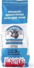 Black Ranch Quebracho Profigrillkohle Grillholzkohle 3 kg 100% Natur ohne chemie