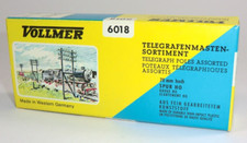 Vollmer Bausatz - Telegrafenmasten, Nr. 6018, Spur H0, 60er Jahre #24-0173/B3