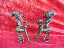 2 alte Bronzen , Bronzefigur 
