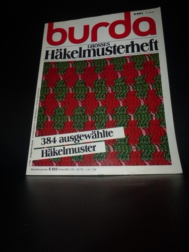 Burda grosses häkelmusterheft - burda,
