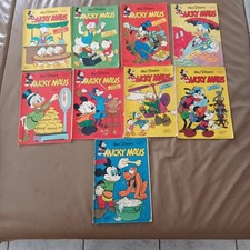 9 x Micky Maus hefte 1958
