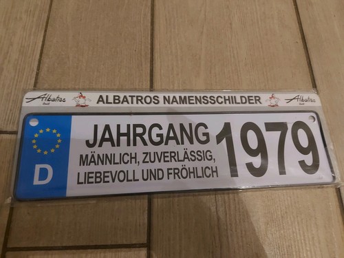 Albatros namensschild jahrgang - albatros,