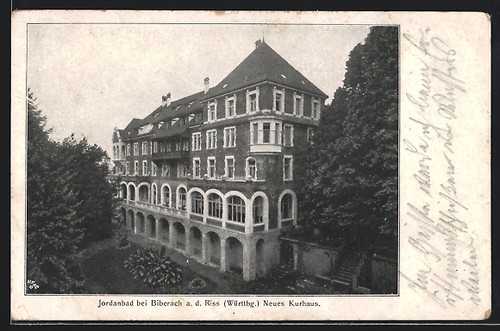 Ansichtskarte jordanbad - ansichtskarte, b