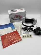 ‼️SONY PLAYSTATION PSP 3004 Pearl White Handheld-Spielkonsole OVP SLIM LITE‼️