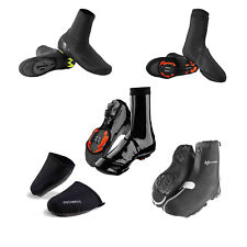 ROCKBROS Fahrrad Überschuhe Winter Shoecovers Überzieher Warm Schwarz S/L 5 Type
