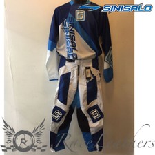 Sinisalo blau weiss moto x - sinisalo, mx