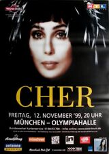 CHER - 1999 - Plakat - Live In Concert - Believe Tour - Poster - München