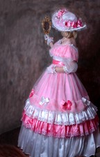 Traum!!!  Krinolinen Kleid Sissi Ball Südstaaten Civil War Gr. 38   Hingucker!!!