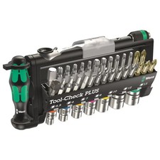 Wera Bit-Sortiment Tool-Check PLUS, mit Ratsche und Nüssen, 39-teilig, NEU, OVP