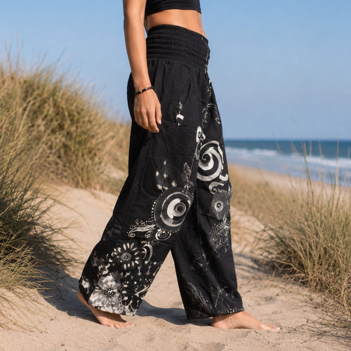 Pumphose luftige sommerhose - luftige,