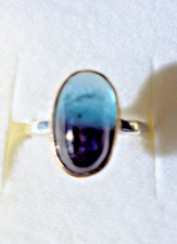 Blauer-Turmalin-Ring 14K