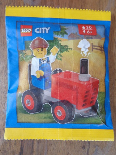 Lego city minifigur bauer - lego,