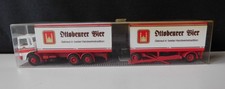 Albedo Modellfahrzeug 1:87, MAN F90 Koffer-Sattelzug, Ottobeurer Bier, OVP