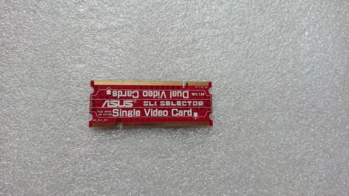 Asus sli selector - asus, video